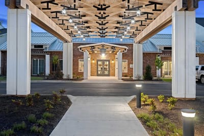 Entranceway of The Claiborne at Newnan Lakes