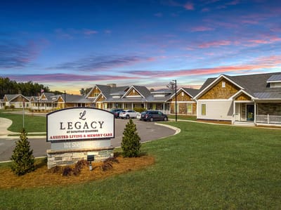 Exterior view of Legacy at Savannah Quarters