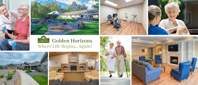 Residents engaging in activities and enjoying the facility's spaces