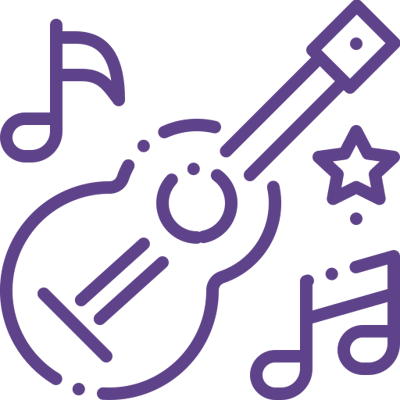 Kennesaw Village logo on a purple background