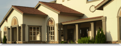 Exterior view of a senior living facility