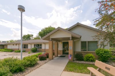 Exterior view of Careage Hills Rehabilitation and Healthcare building