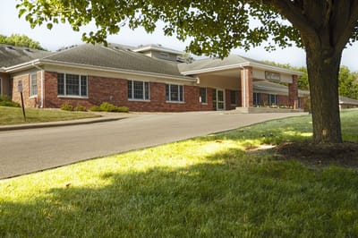 Exterior view of Meth Wick Community building