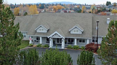 Exterior view of Palouse Hills Assisted Living facility