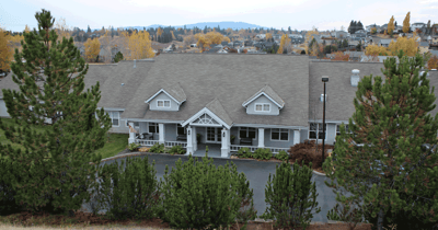 Exterior view of Palouse Hills Assisted Living facility