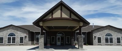 Facade of Country Lane Memory Care facility