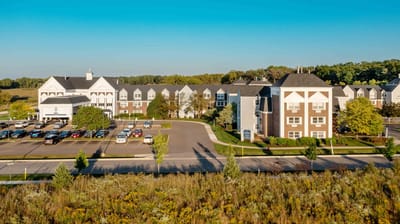 Aerial view of the Grand Victorian at Crystal Lake facilities