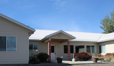 Exterior view of the Lakeside - East building entrance