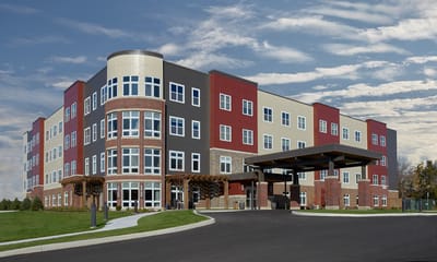 Exterior view of the Silver Birch of Mishawaka building
