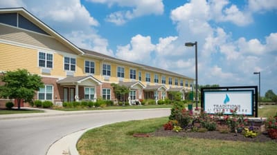 Exterior view of Traditions at Reagan Park facility
