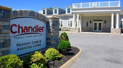 Cardinal Landing Memory Care, memory care in Bowling Green, KY — Signage for Chandler Family Care Services and assisted living