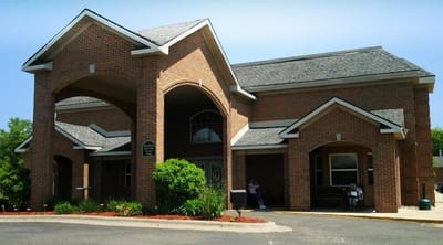 Exterior view of Brownstown Forest View Assisted Living facility