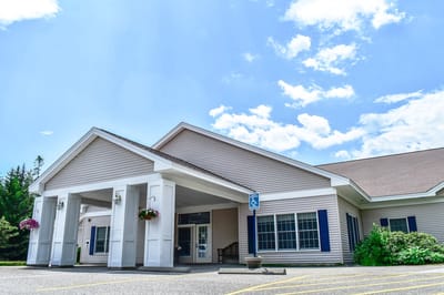 Exterior view of Bella Point Bridgton facility