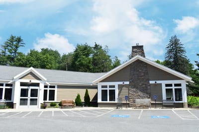 Exterior view of Bella Point Bridgton facility