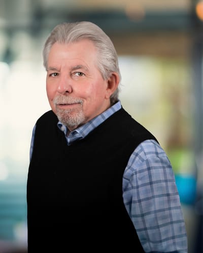 Portrait of a senior man smiling