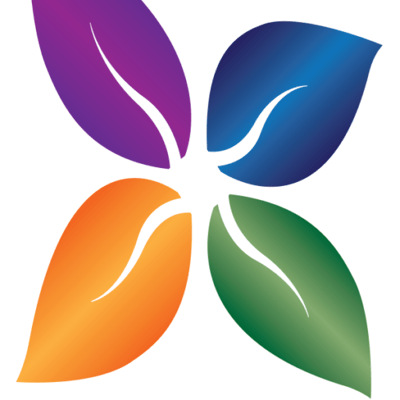 Colorful logo representing a living facility