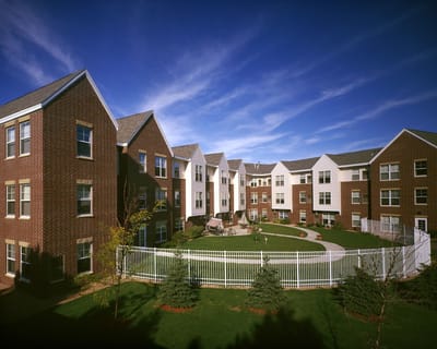 Exterior view of the facility with well-kept grounds
