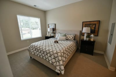 Cozy and well-decorated private resident room