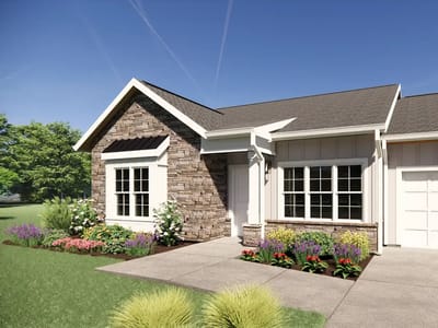 Exterior view of a senior living facility