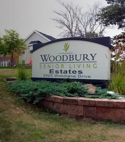 Signage for Woodbury Senior Living Estates