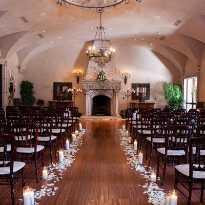 Elegant interior setup for an event