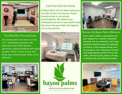 Logo of Bayou Palms Assisted Living & Memory Care