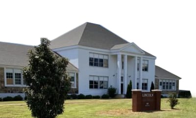 Exterior view of a senior living facility