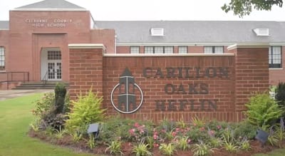 Facility sign at Carillon Oaks Daphne