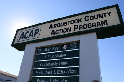 Signage for Aroostook County Action Program