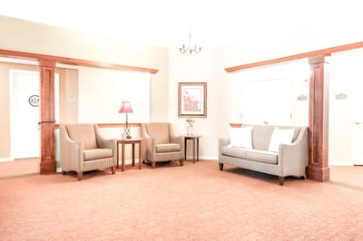 Cozy seating area in a common space.