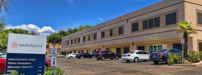 Exterior view of the Switchpoint facility