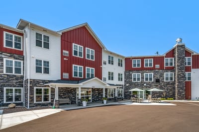 Exterior view of Caretta Senior Living facility