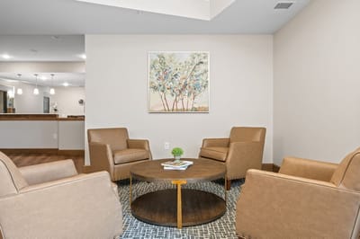 Cozy common area with comfortable seating