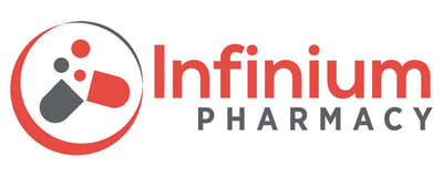 Community Springs Healthcare Facility, Nursing Home in El Dorado Springs, MO — Infinium Pharmacy logo with colorful pill design
