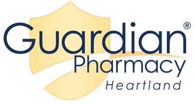 Community Springs Healthcare Facility, Nursing Home in El Dorado Springs, MO — Pharmacy logo with shield design and company name