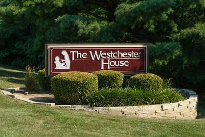 Sign displaying The Westchester House name