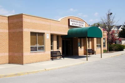 Exterior view of the senior activity center
