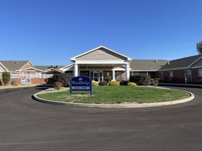 Exterior view of WoodBridge Health Campus entrance