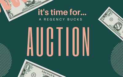 Promotional graphic for a Regency auction event.