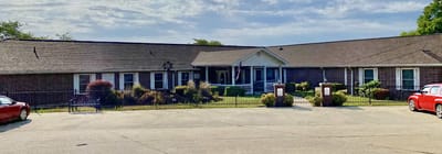 Exterior view of Shepherd's View Assisted Living building