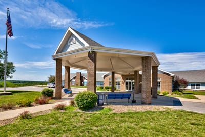 Exterior view of Magnolia Wellness Center entrance