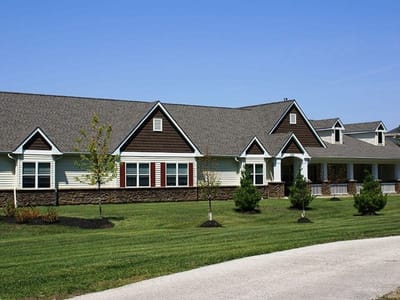 Exterior view of Dolan Memory Care at Calais facility