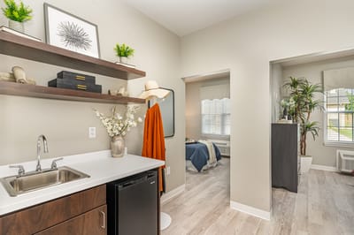 Cozy interior room with modern decor and amenities