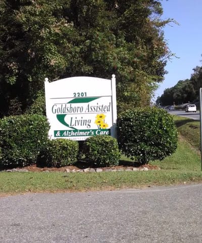 Sign for Goldsboro Assisted Living & Alzheimer's Care