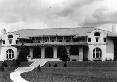 Exterior view of The Myron Stratton Home building