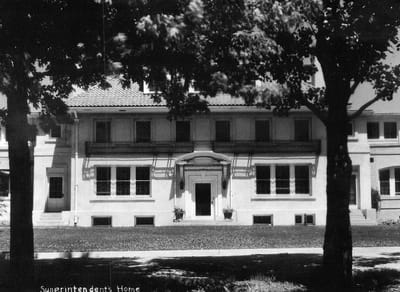 Exterior view of the Superintendent's Home.