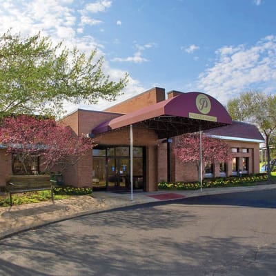 Exterior view of Parker at Monroe facility entrance