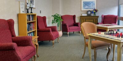 Cozy common area with comfortable seating