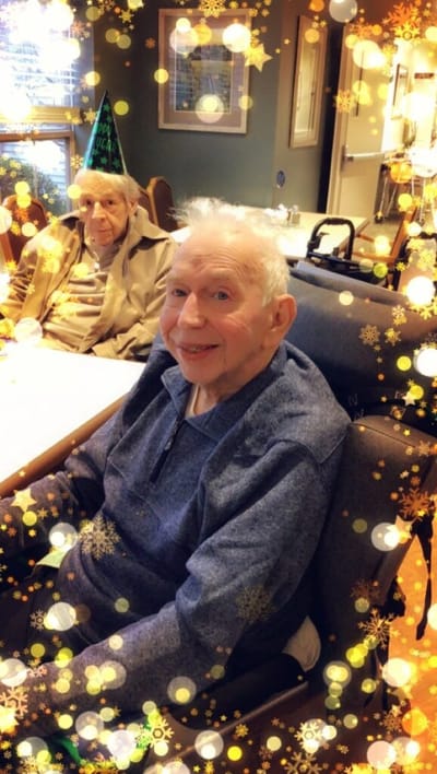 Happy residents enjoying time together