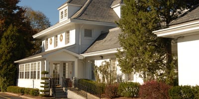 Exterior view of the Francis E Parker Memorial Home